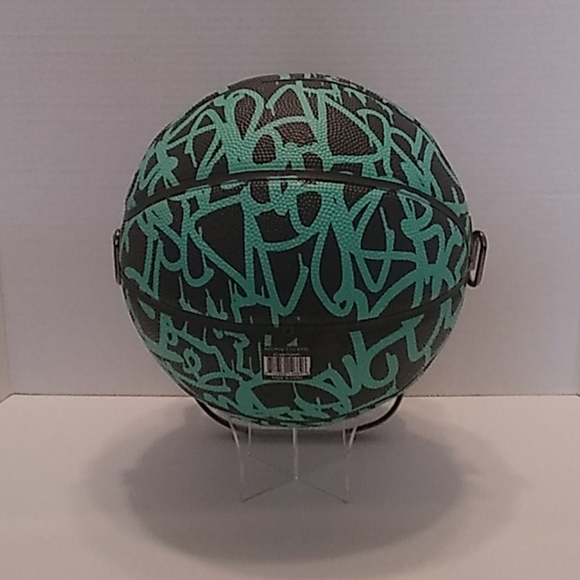 NWT HANDMADE Graffiti And1 Black&Mint Basketball Purse 🏀 - Picture 13 of 16